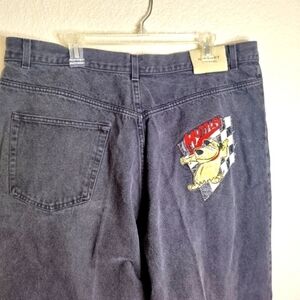 History Iceberg vintage muttley patch straight leg jeans Italy sz 42